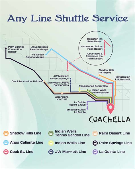 Purchasers must have an activated <b>Coachella</b> wristband to board. . Coachella shuttle pass